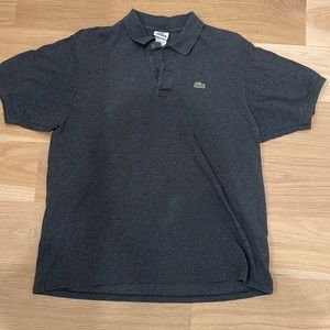 Dark gray Lacoste Polo